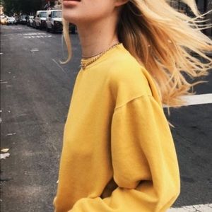 Brandy Melville cropped sweatshirt